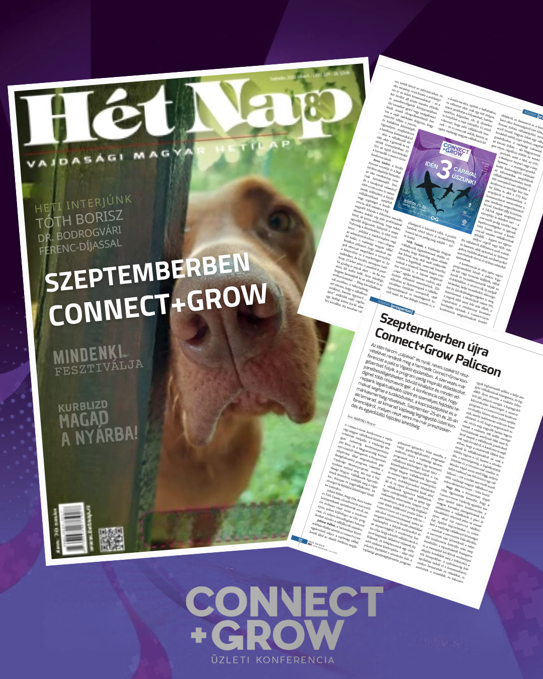 A Connect+Grow konferencia olyan tudást nyújt, amely máshonnan nehezen lenne elérhető